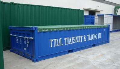 Quality Mineral Bulk Half Height ISO Container Cargo Transportion Steel Opentop for sale