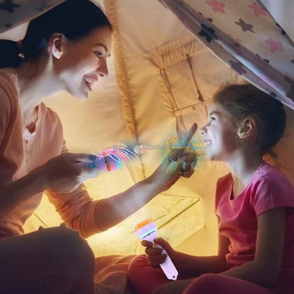 Flashlight Luminous Toy Kids Sleep Story Projector A Fun and Educational Toy for Kids