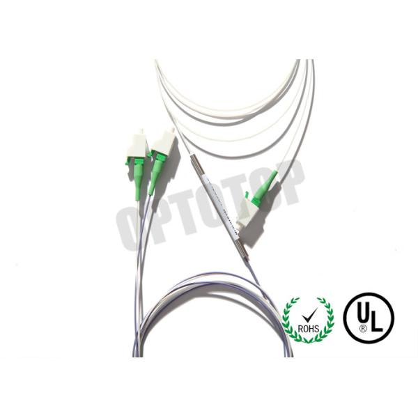 LC / APC-LC / APC Fiber Optic Coupler For Telecom Networks 1 * 2 0.9 mm 1550 nm