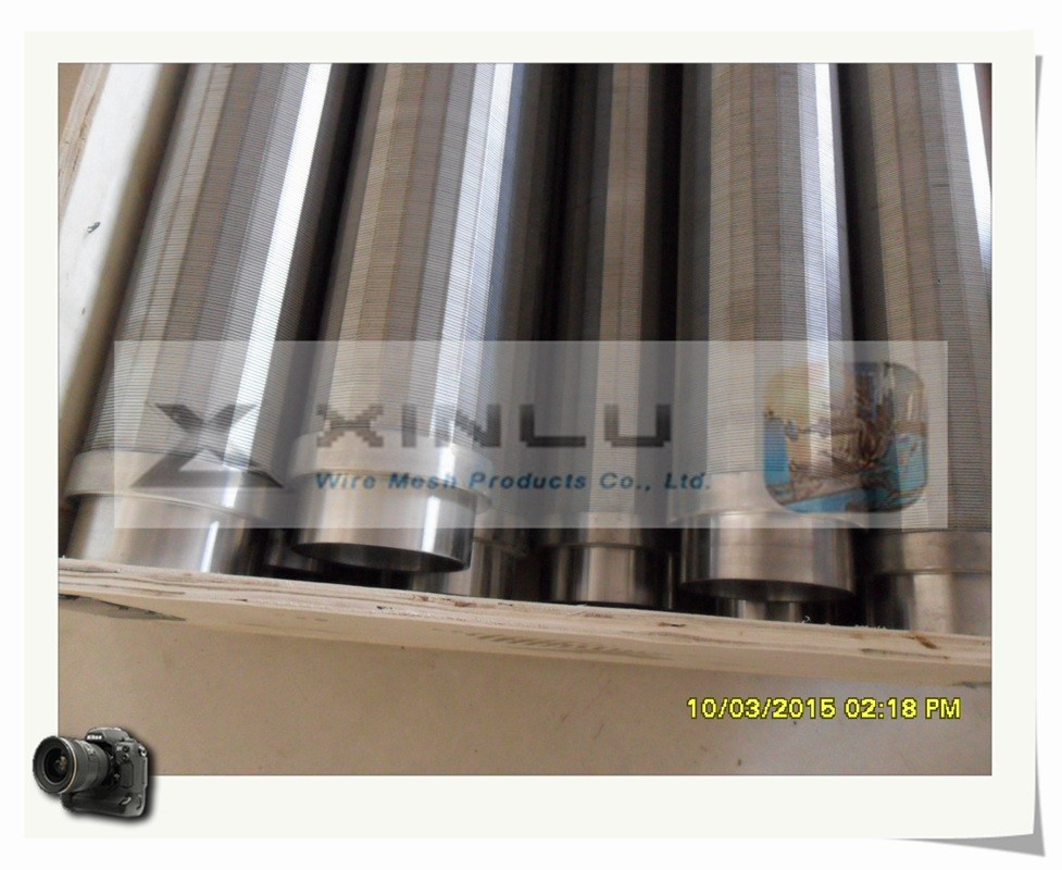stainless steel strainer pipe / Water Well Screen / Johnson Wire Screen / wedge wire oil well screen for drilling wells