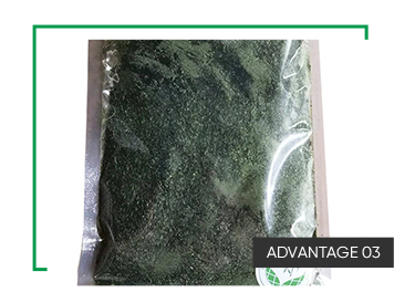 High Fiber Meals Dried Seaweed Green Laver Aonori Ulva Lactuca Powder Baking or Soup