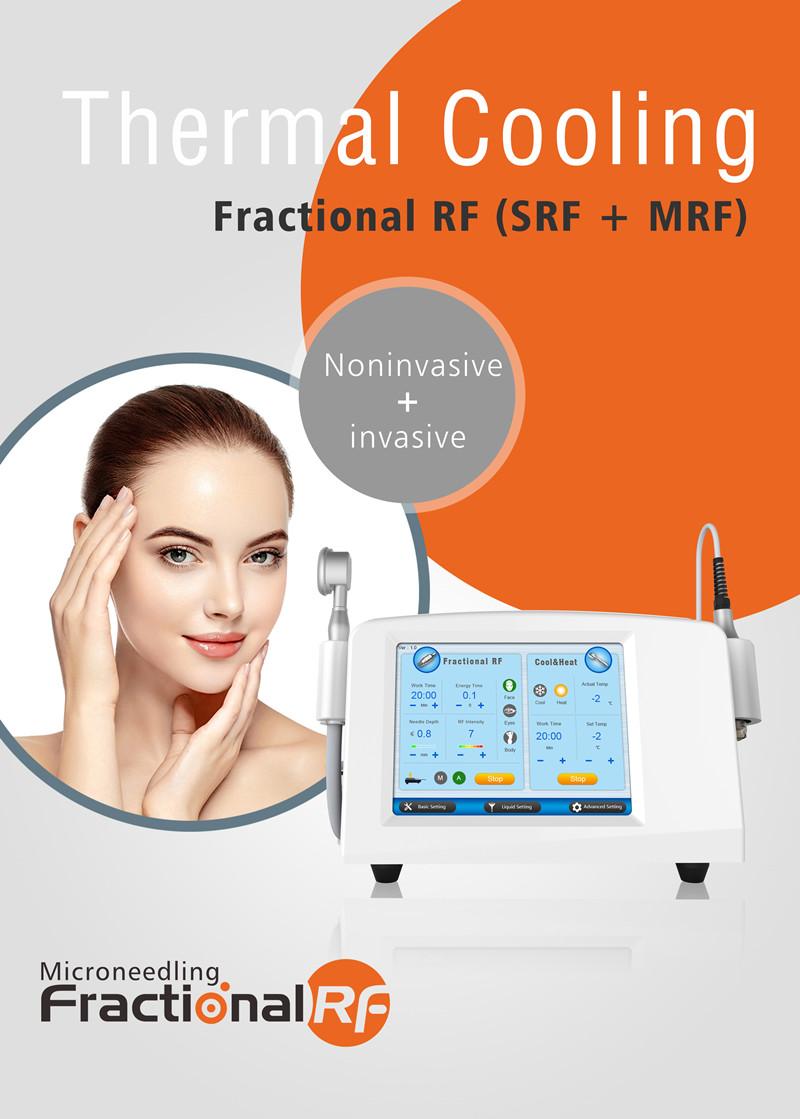 Skin Tightening AC110V 180W Microneedling Fractional RF