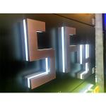 Three-Dimensional Led Logo Signs Letter Edge Light Outdoor Backlit Channel