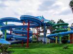 Commercial Aqua Water Theme Park Swimming Pool Rides Fiberglass Slide