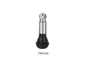 China Chrome Sleeve Aluminum Tire Valve TR414C 11.5mm Rim Hole For Passenger Car wholesale