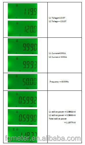 CE Certified EM427 120V Single Phase Digital Watt-Hour Meter with 0-999999.99 Range