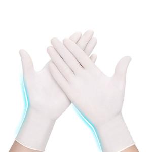 China Medical Disposable Exam Gloves , Hygienic Sterile Disinfected Latex Surgical Gloves wholesale