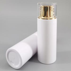 China PET Cylinder Screw Cap Flip Top Lotion Suit Bottle 100ml 120ml wholesale