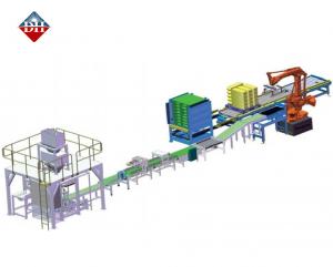 China Bulk Jumbo Bag Filling Machine Systems Fully Automatic Big Bag Packaging And Palletizing on sale