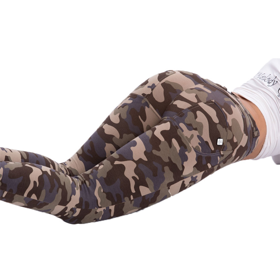Push Up Camo Workout Yoga Booty Lifting Pants For Women