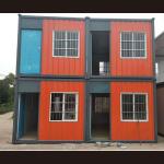50mm/75mm Sandwich Panel Light Steel Modular Container House Customized