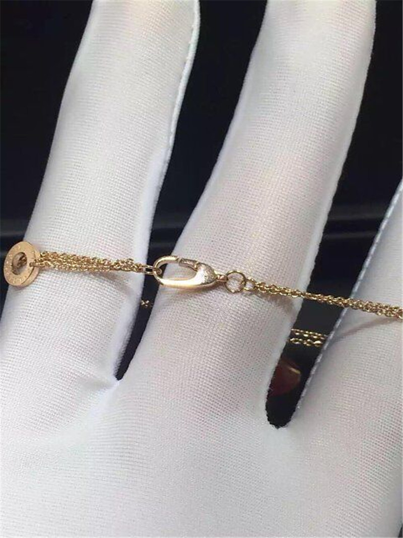 Luxury jewel Bracelet 18k gold white gold yellow gold rose gold Mosaic pearl female and Bracelet