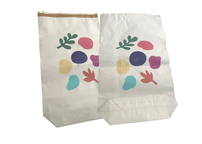 50kg 25kg Heat Sealed Paper Bags For Fertilizer Cement Packing