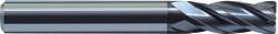 China 4 Flute Flattened Solid Carbide End Mills With Straight Shank wholesale
