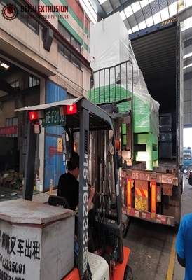 BEISU Factory BS-800 Single shaft shredder grinding machine with Fan blower
