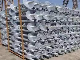 China Industrial Helical Anchors Foundation Steel Helix Screw Pile Customized wholesale
