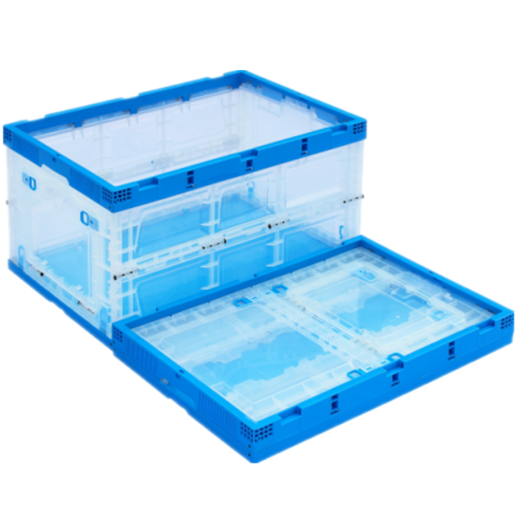 Storage Container Transparent Plastic TOOLS Storage Boxes & Bins Eco-friendly Foldable Injection Modern Folding Rectangle