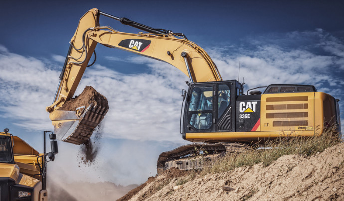 Used Caterpillar 315 Excavator 91kw Rated Power 15 Ton Weight Powerful C4.2ACERT Engine