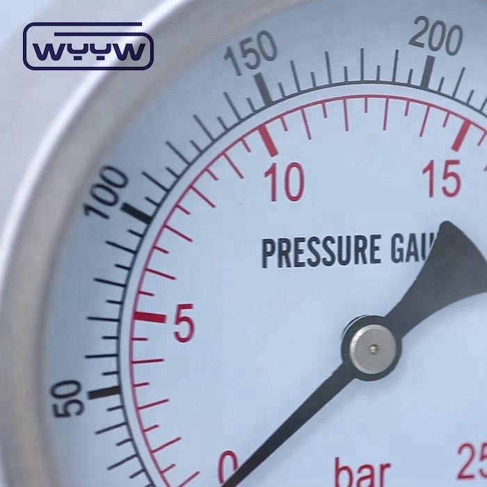 Dry Stainless Steel Pressure Meter 60mm Manometro Pressure Gauge