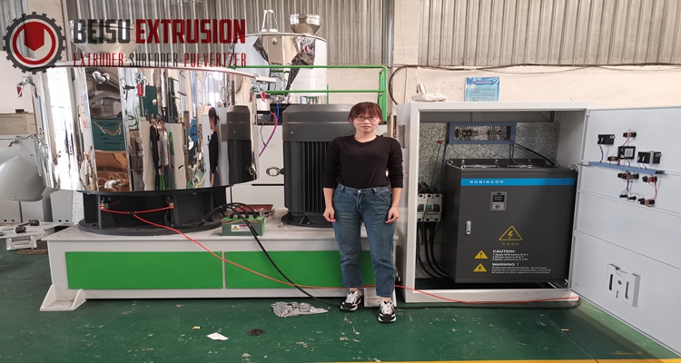 BEISU Factory SRL-W800/2500 High speed mixer machine for PVC/PE/PP/SPC/EVA