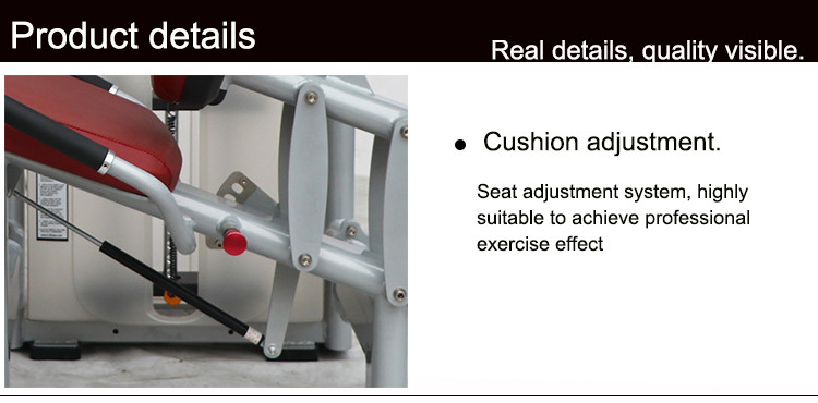 Seated Matrix Leg Extension Machine With Customized Weight Stack
