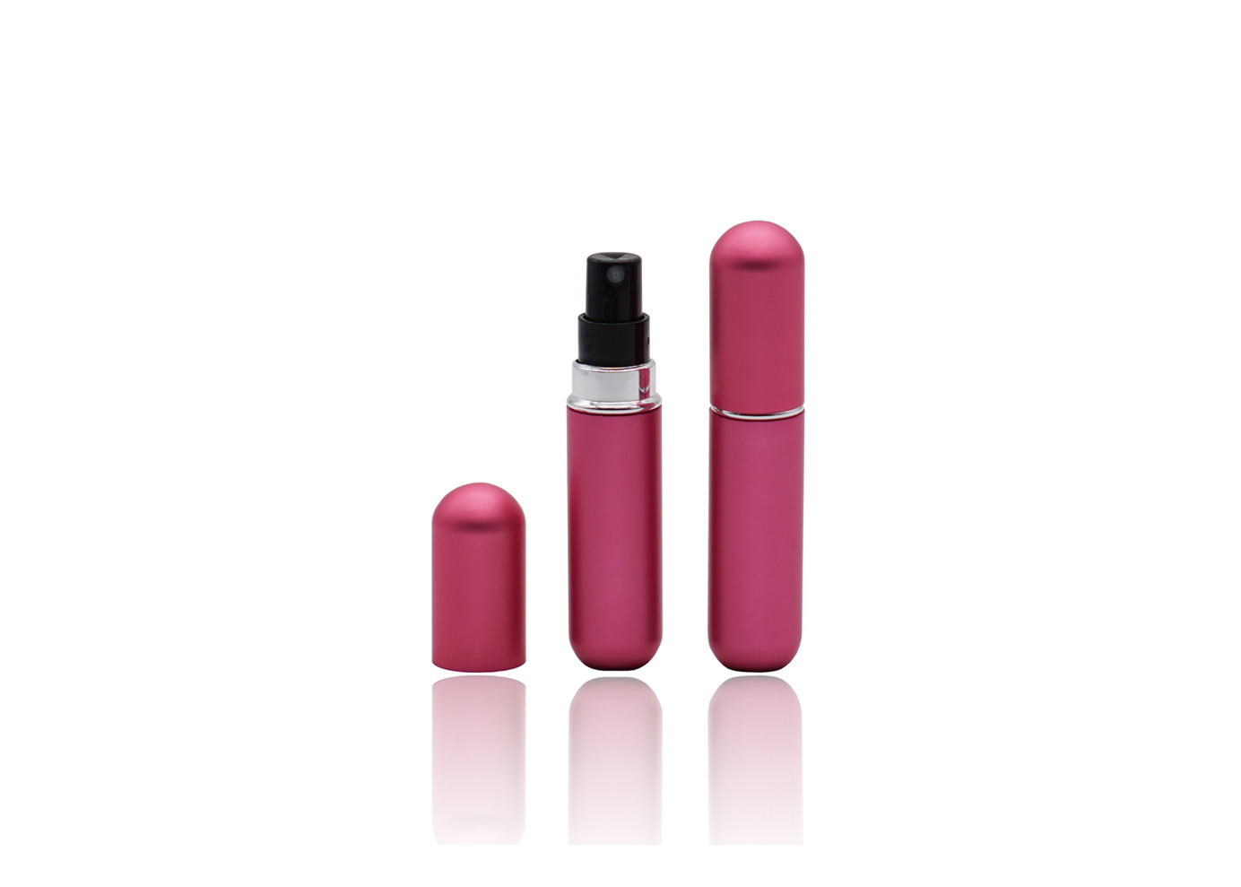Shiny Color 5ml Perfume Tester Atomizer Bottle Aluminum Mini Spray
