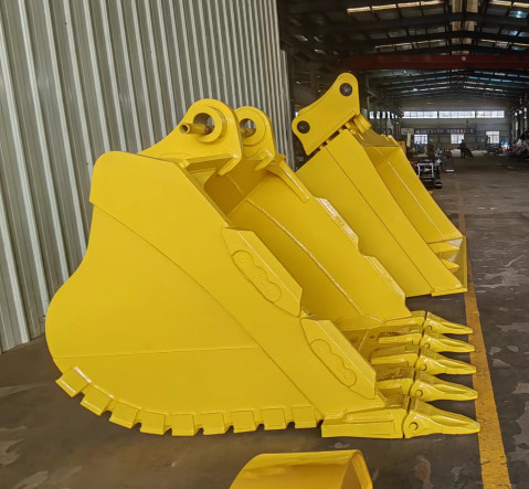 Q355B And Q420 Excavator Rock Bucket 30 - 45ton 1.4-2.5 Cbm