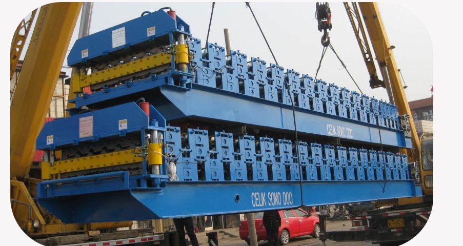 durable corrugated arc roof machine