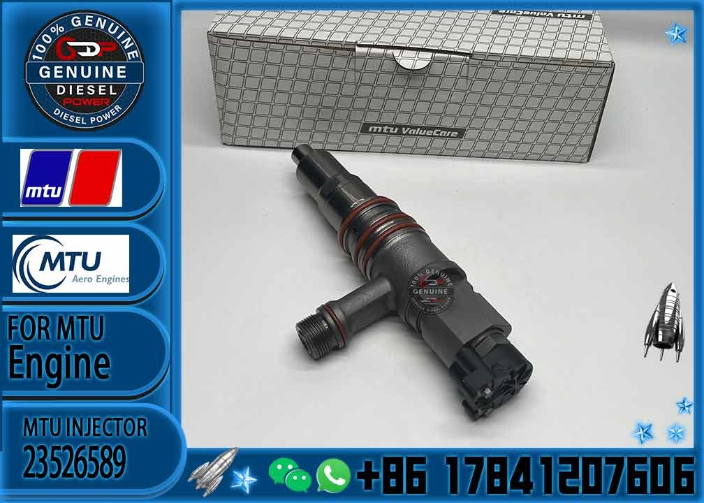 Diesel injector X52407500053 52400017 23526589 for VTO-G463BD MTU4000 fuel injector for machinery