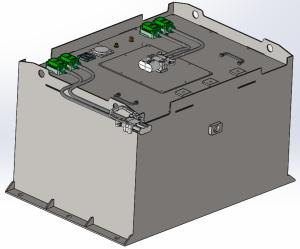 China 48v405ah Lithium Tractor Battery Maximum Continuous Discharge Current 1C wholesale