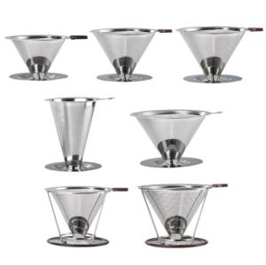 China Stainless Steel Pour Over Coffee Dripper wholesale