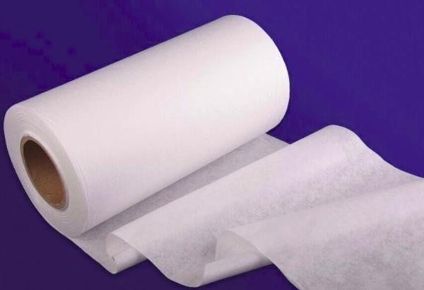 100% ES Non Woven Fabric 15-20gsm Hydrophilic smooth fabric for cleaning room