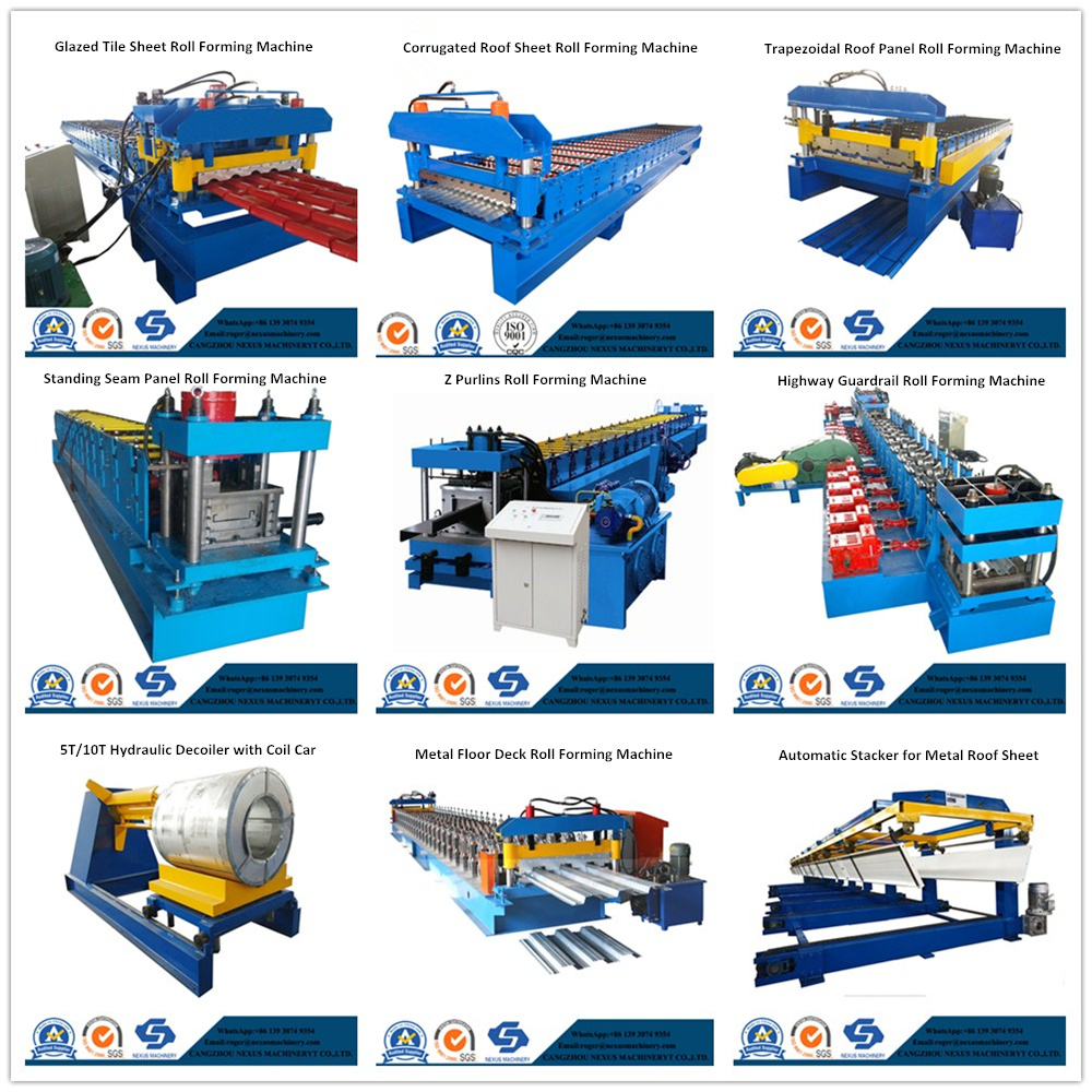 950 Corrugated Sheet Cold Roll Forming Machine Mini Corrugation Roof Sheeting Machinery