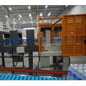 Customized Model Industrial Shrink Wrapping Machine For Bottled Water