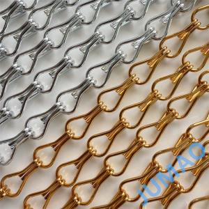China Sun Protection Facades Dramatic Effect Creation Metal Chain Room Divider wholesale