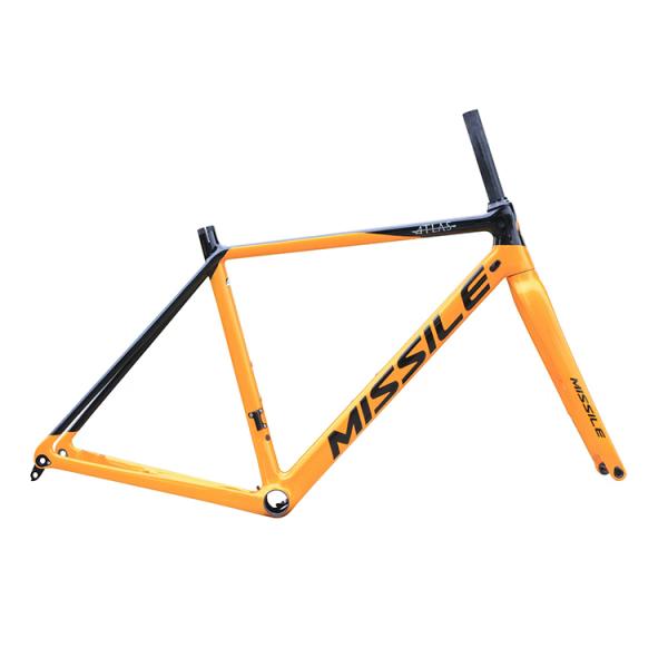 27.2mm Seat Post Missile Carbon Fiber T700 Road Bicycle Frame 1022g