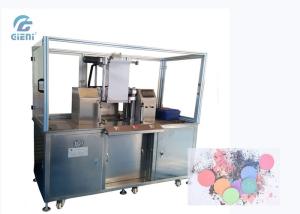 China Pressure Adjustable Cosmetic Powder Press Machine With Glass Cover wholesale