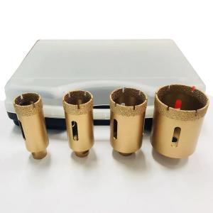 China M14 Vacuum Brazed 35mm Diamond Core Drill Bits Set For Porcelain wholesale