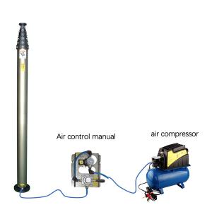 China 10m telecommunication antenna telescopic mast wholesale
