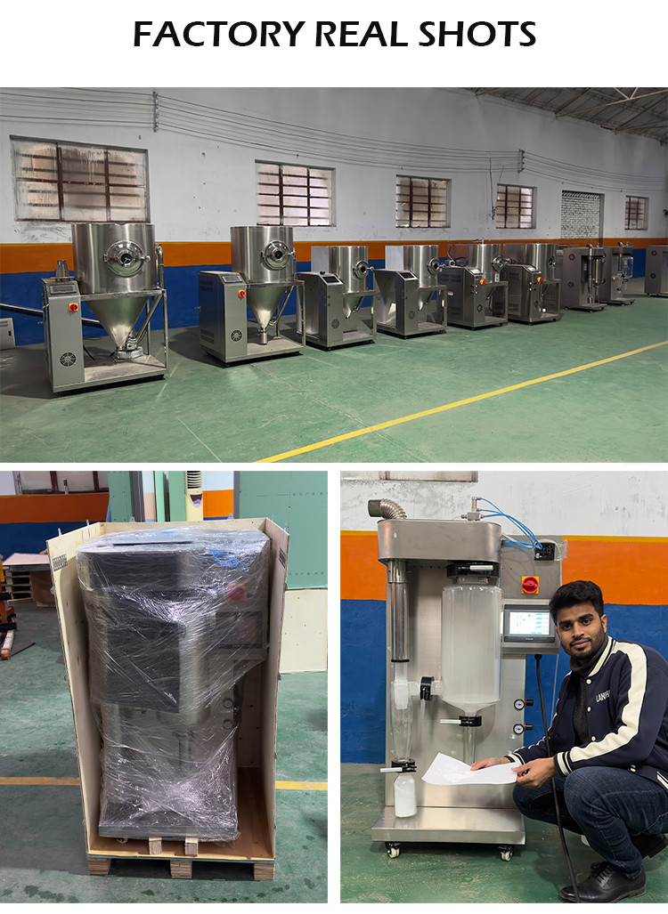 Spray Drying Equipment Micro Spray Dryer 2l Chemical Material Food Powder Spray Dryer