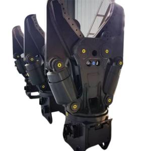 China Double Cylinder Excavator Hydraulic Shear For 30 Ton 35 Ton Excavator wholesale