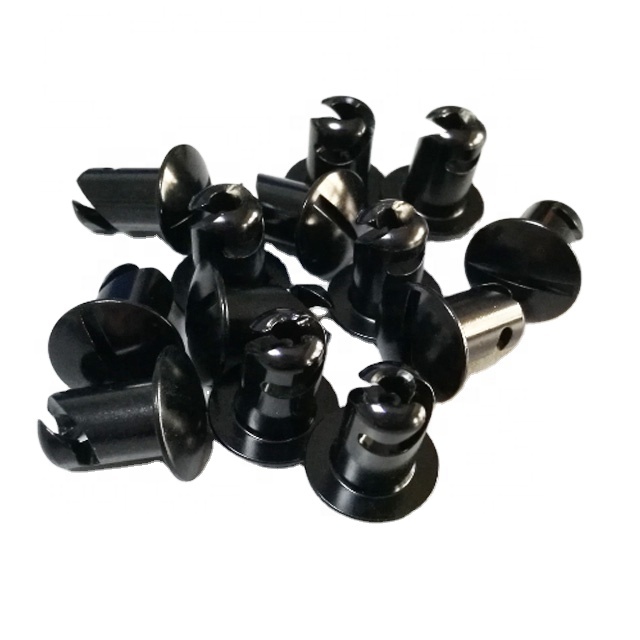 Universal Sprint Car Black 7/16"x.500" Quarter Turn Self Ejecting Dzus Fastener for Replace/Repair Purpose Year Universal