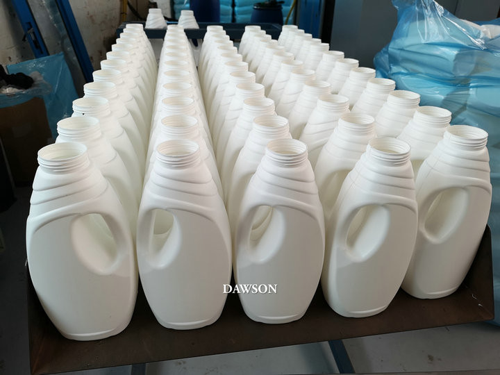 3L 75mm Fully Automatic Blow Molding Machine 4.8t Plasticization HDPE Bottle