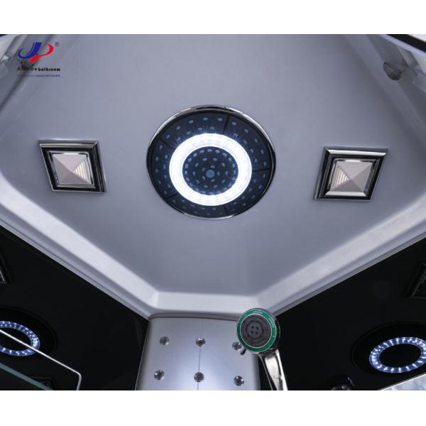 Square Functional Shower Room With Tempered Glass And Alum Frame For A Luxurious