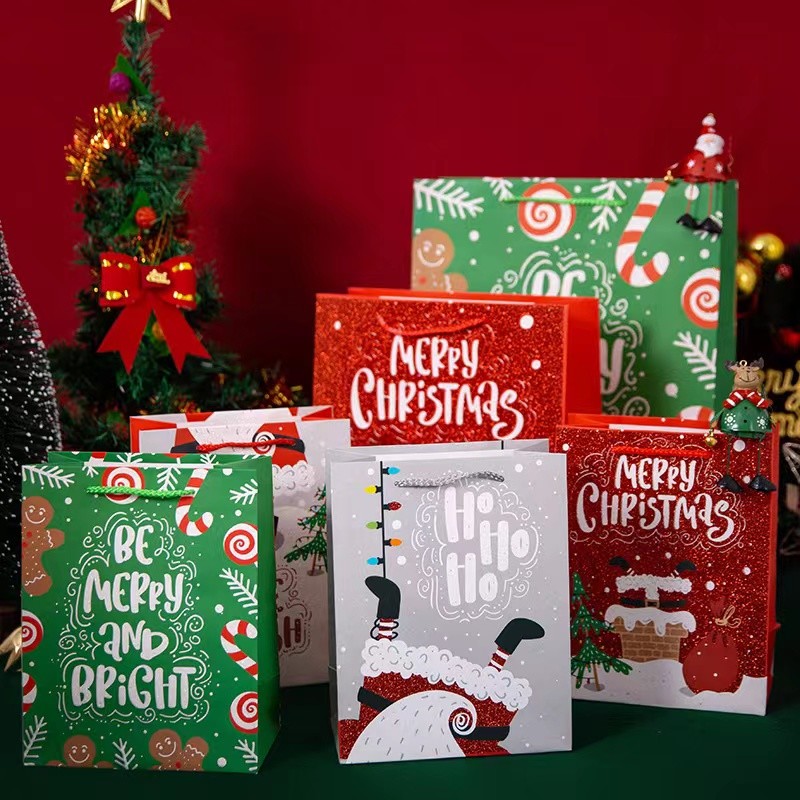 26*32*12cm Christmas Present Paper Bags