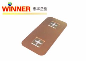 China Low Resistance Nickel Plated Copper Bus Bar , 26650 Lithium Battery Connectors wholesale