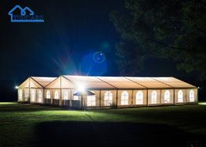 China Customized A Shape Outdoor Banquet Tent Aluminium Party Tents With Sidewalls Outdoor Party Tents For Sale wholesale