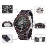 2018 wooden watch case wooden watch diy