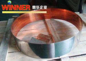 China Nickel Composite Copper Metal Strips , Intermittent Nickel Plated Copper Strip wholesale