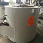 High Capacity Metal Casting Furnace , Aluminum Scrap Melting Furnace